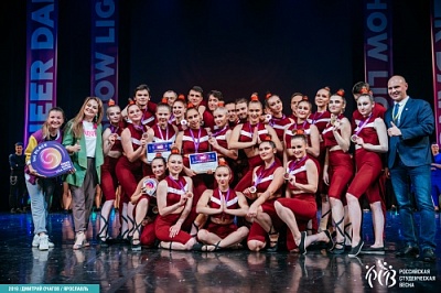Команда ЯрГУ «FREEDOM» стала лауреатом I степени «Студенческой чир данс шоу лиги»