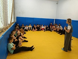 КЦПИТ ЯрГУ провел лекцию для детей в спортивном лагере МУ ДО «Спортивная школа олимпийского резерва № 17» 