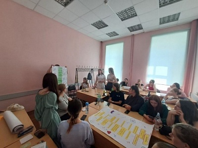 КЦПИТ провел для студентов первого курса ФСПН ЯрГУ семинар в интерактивном формате на тему «Традиционные российские духовно-нравственные ценности»