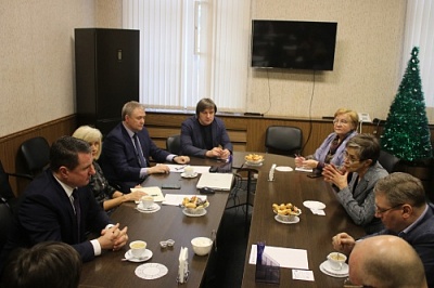 Новые форматы взаимодействия обсудили во время встречи руководители Демидовского университета и Администрации Рыбинска