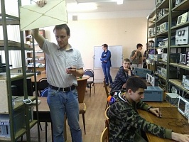 Школьники -  в Институте радиотехнических систем ЯрГУ